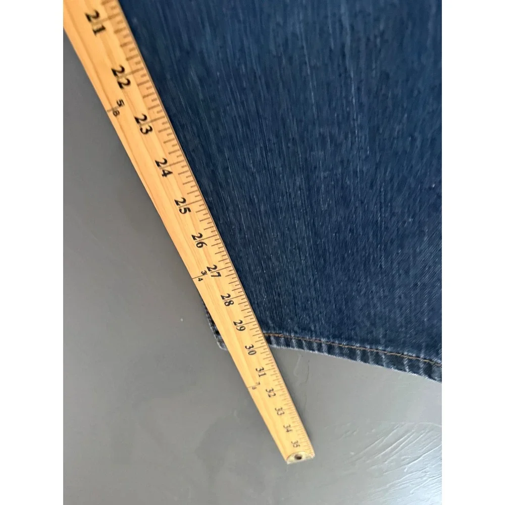 Levis 514 Straight Fit Jeans Mens 31x32 Dark Wash Indigo Denim 100% Cotton